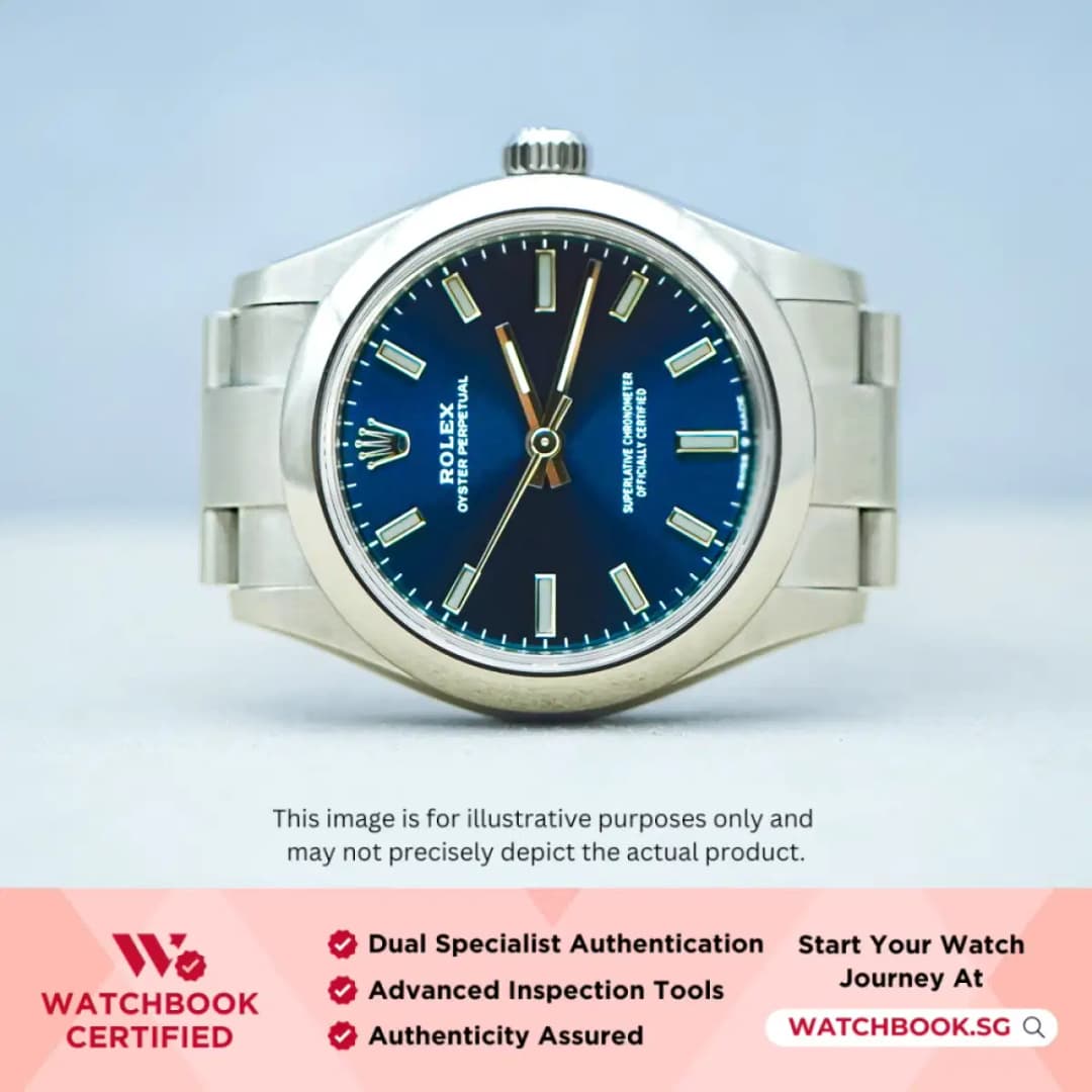 Rolex Oyster Perpetual 277200 Bright Blue Oyster