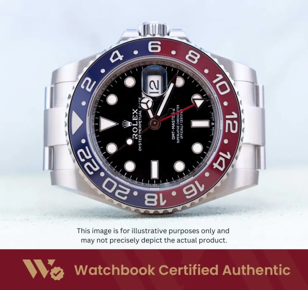 Rolex GMT Master II Pepsi 126710BLRO Black Oyster