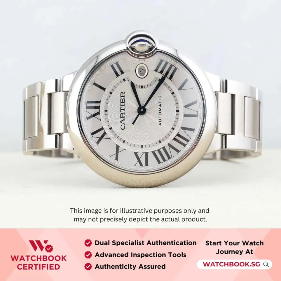 Cartier Ballon Bleu WSBB0040 Silver Roman