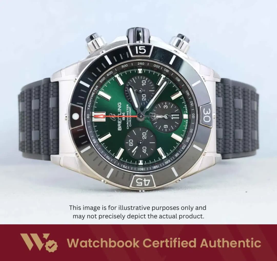 Breitling Super Chronomat B01 AB0136251L1S1 Metallic Sunburst Green