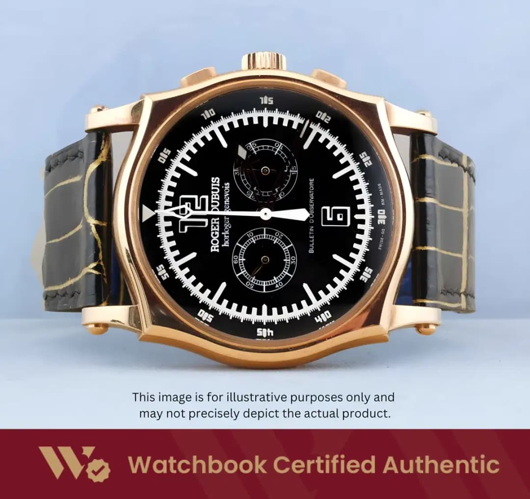 Roger Dubuis Sympathie S46.56.5 Black & White w Black Numerals
