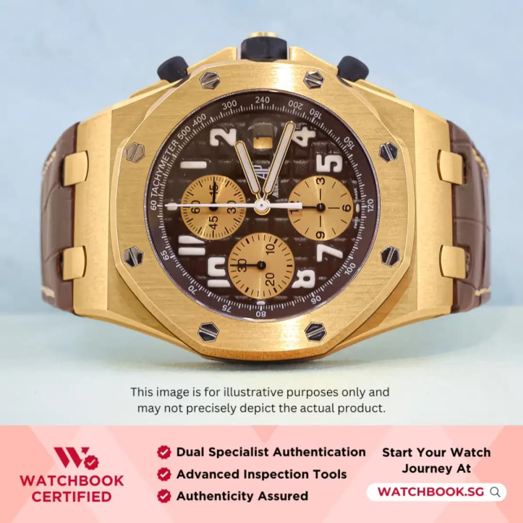 Audemars Piguet Royal Oak Offshore Arnold Schwarzenegger 26007BA.OO.D088CR.01 Brown Arabic