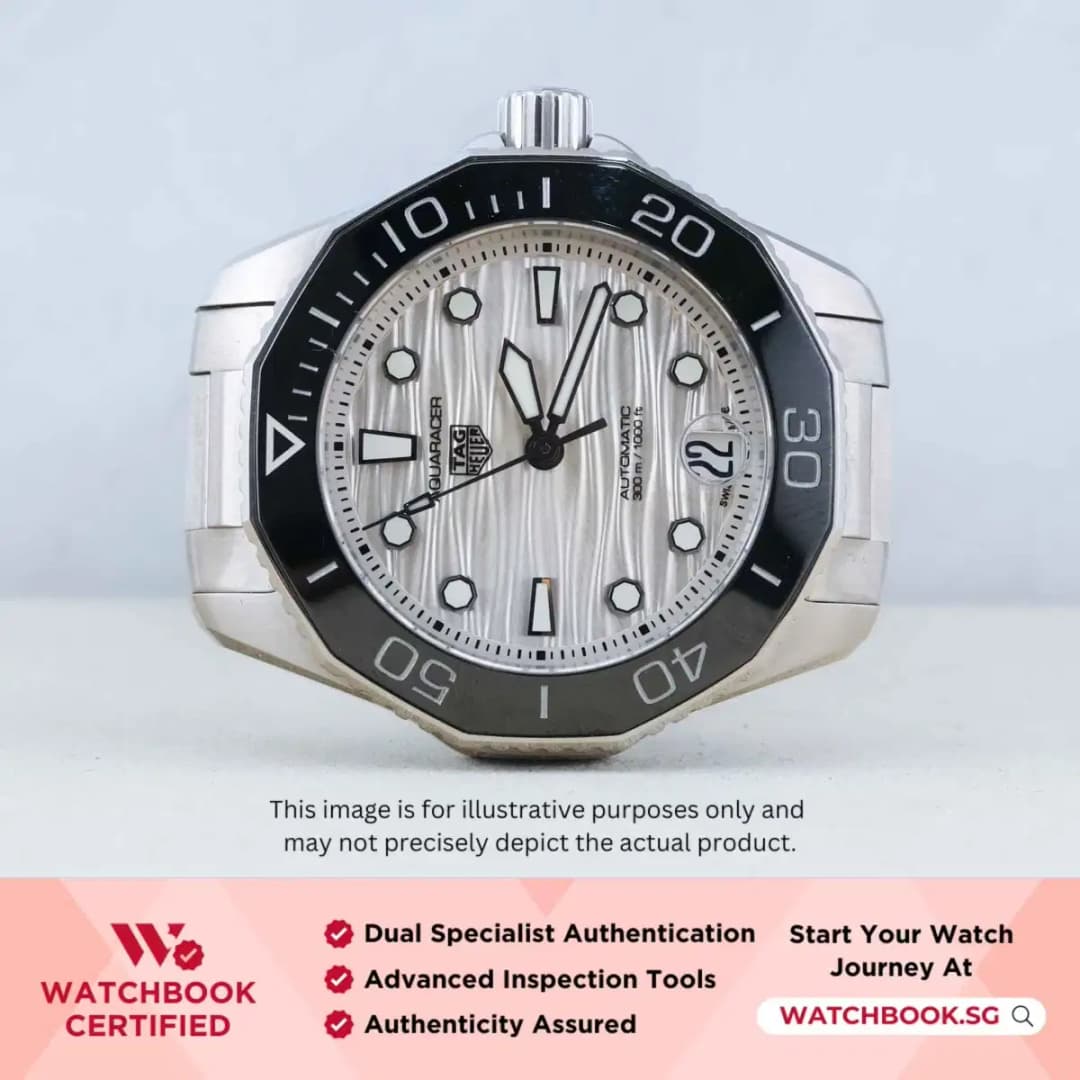 Tag Heuer Aquaracer WBP231C.BA0626 Silver Lacquered