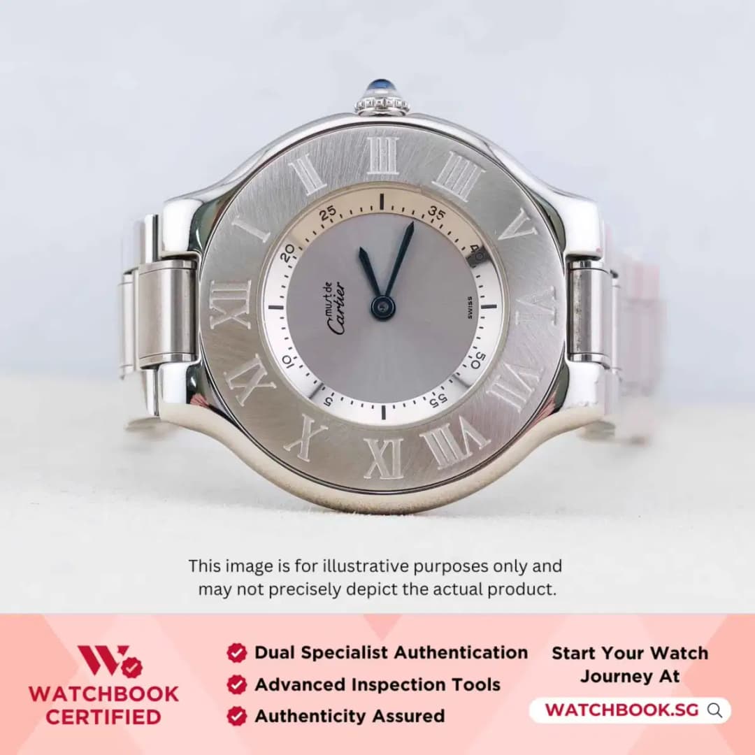 Cartier 21 Must de Cartier W10110T2 Silver