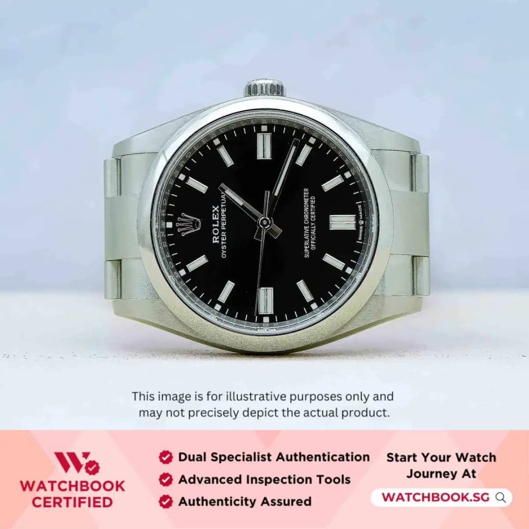 Rolex Oyster Perpetual 126000 Bright Black Oyster