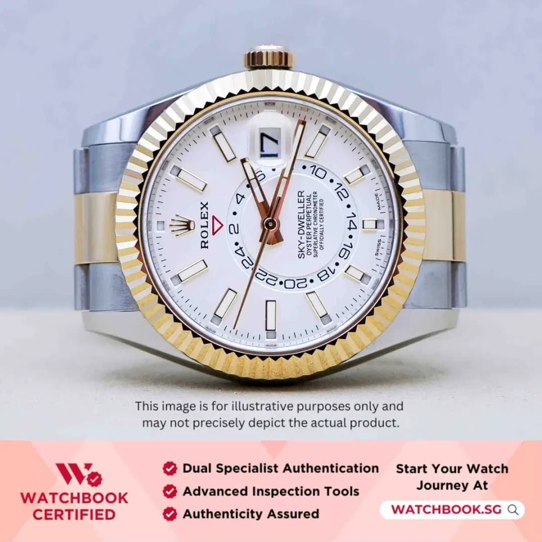 Rolex Sky Dweller 326933 White Oyster