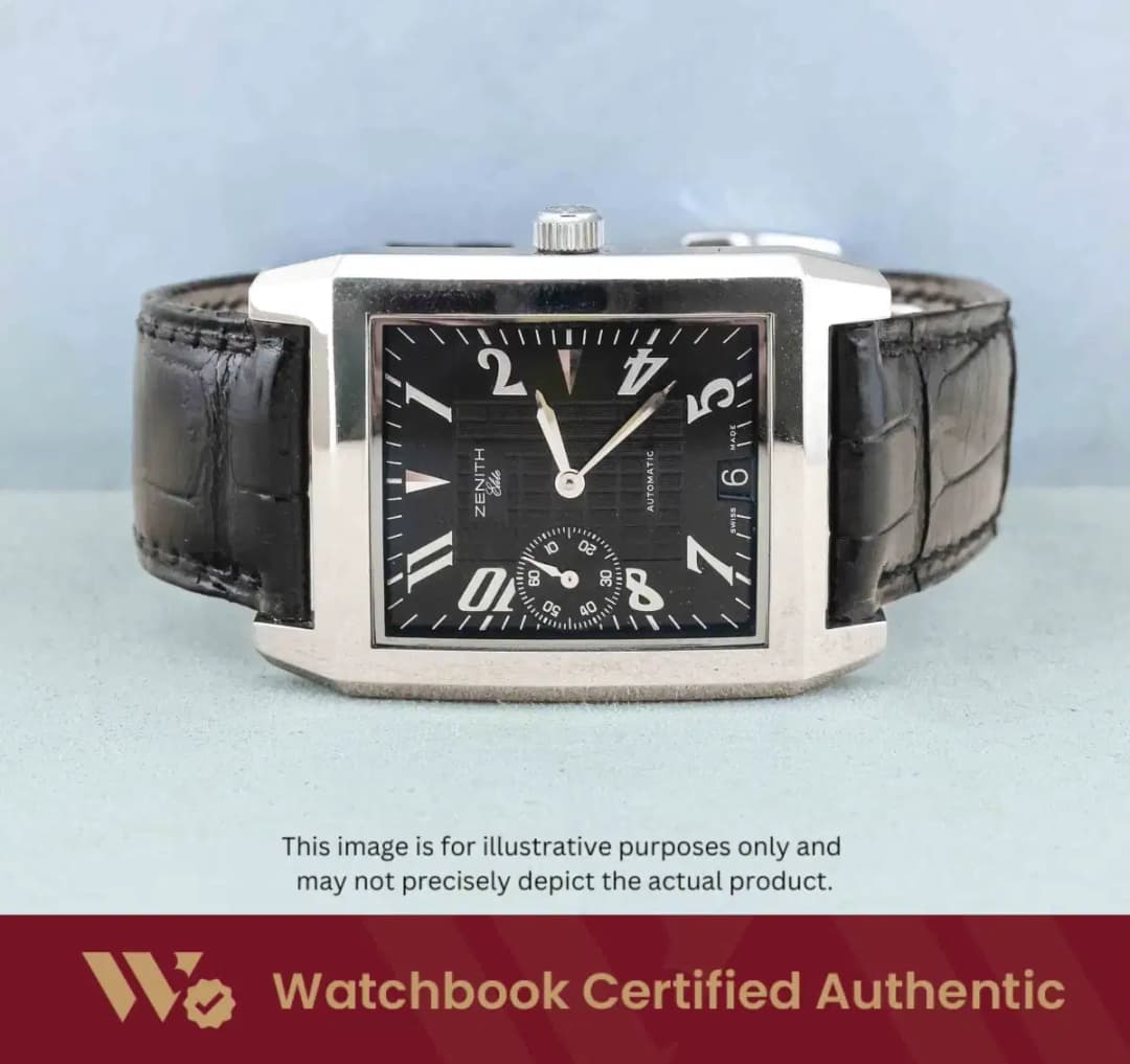 Zenith Port Royal Elite Rectangle 01.0251.684/22.C490 Black