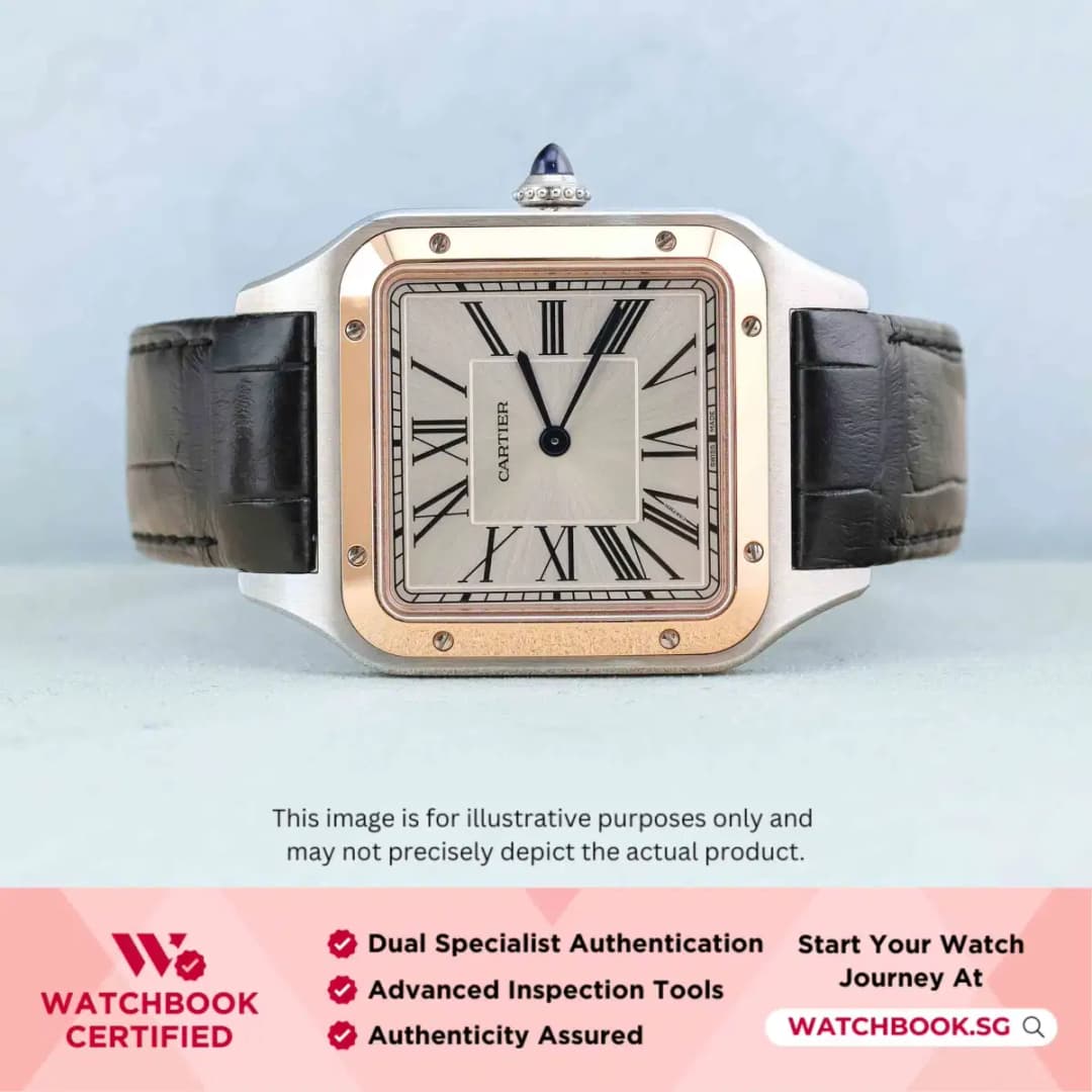 Cartier Santos Dumont Large Model W2SA0011 Silver