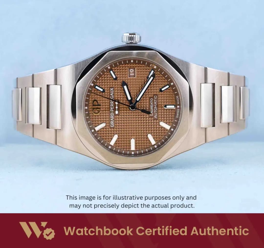 Girard Perregaux Laureato 81005-11-3154-1CM Sunray Copper