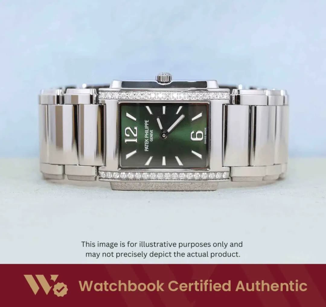 Patek Philippe Twenty~4 4910/1200A-011 Olive Green Sunburst