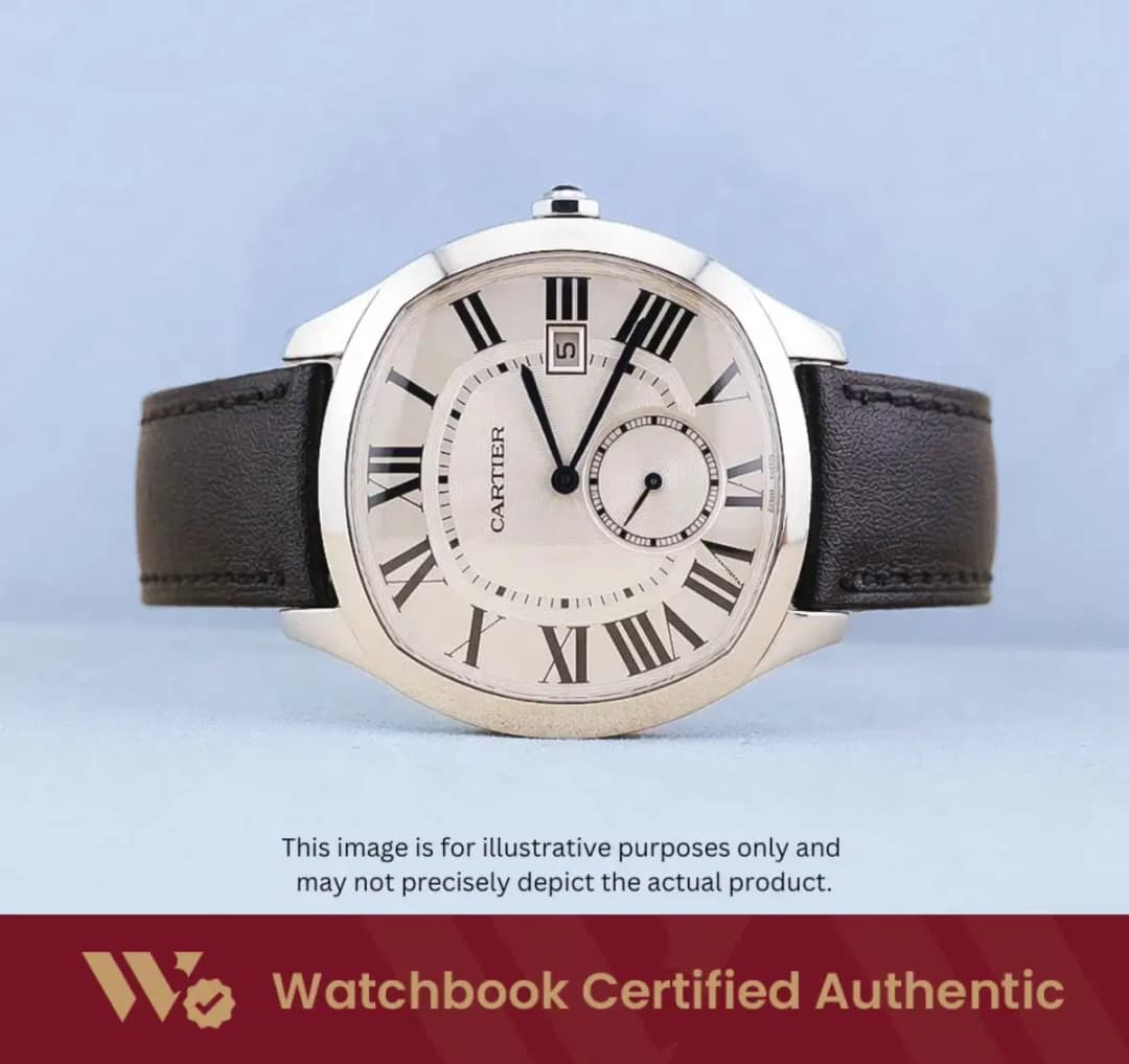Cartier Drive de Cartier WSNM0004 Silver w Roman
