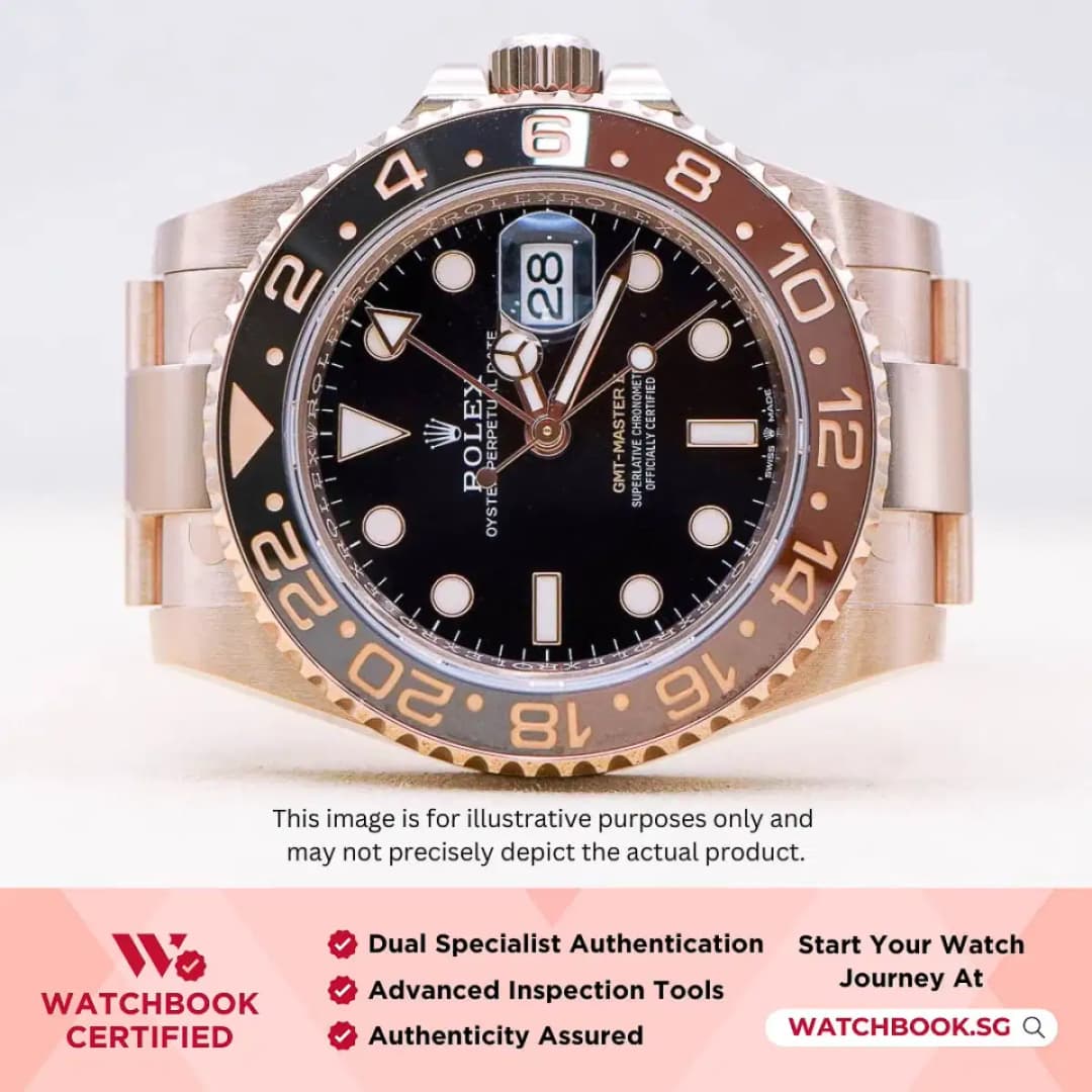 Rolex GMT Master II Rootbeer 126715CHNR Black Oyster