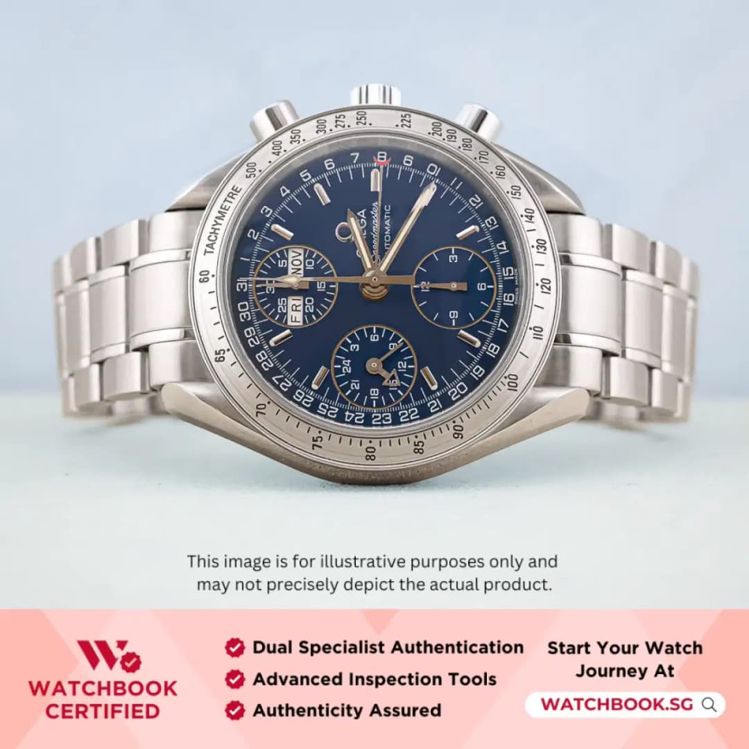 Omega Speedmaster Day-Date 1991 3523.80.00 Blue