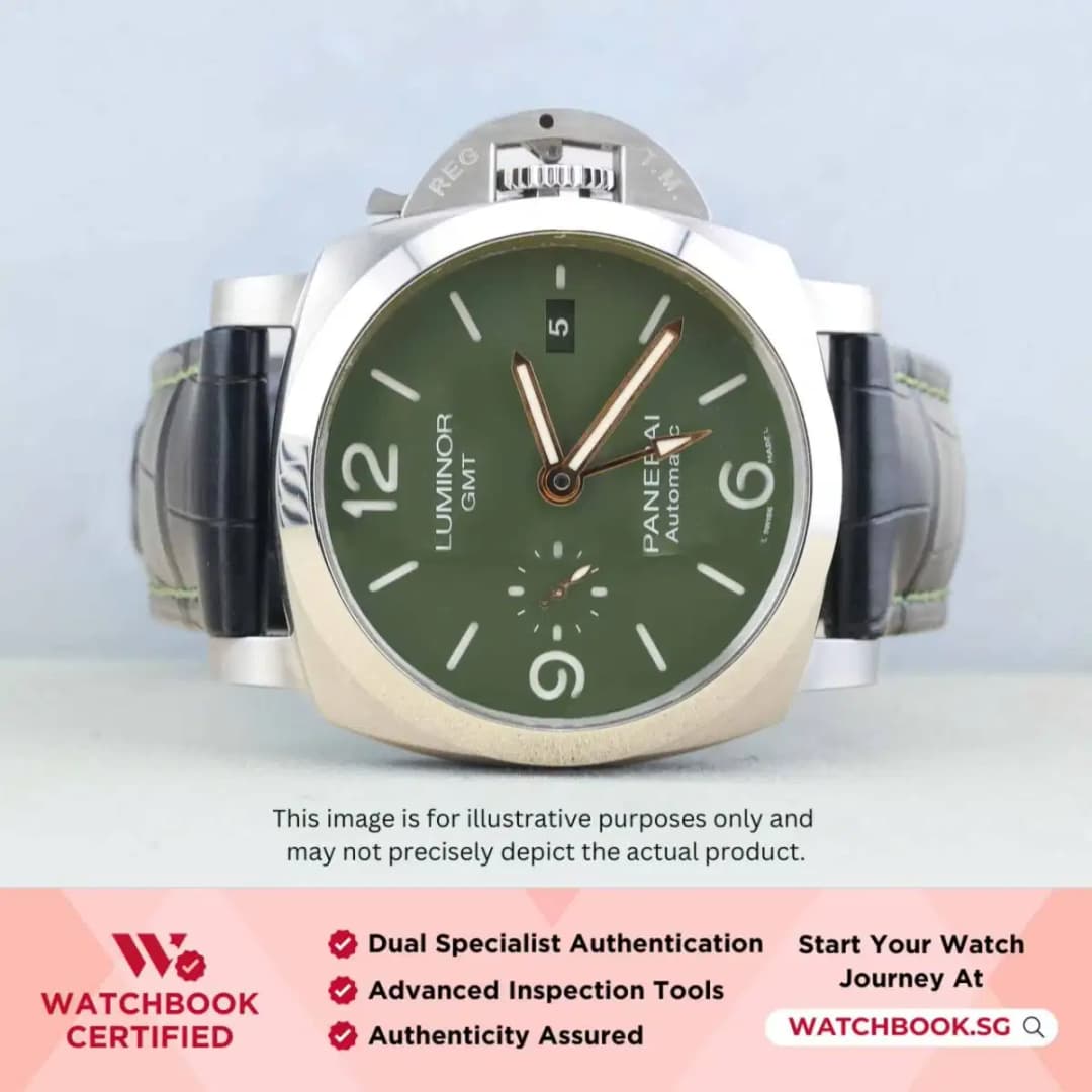 Panerai Luminor GMT Mahendra Singh Dhoni PAM01056 Green