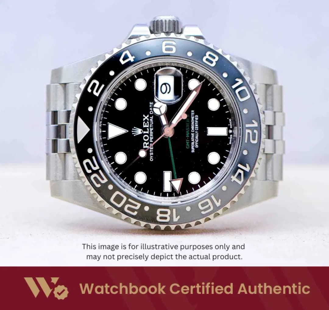 Rolex GMT Master II Bruce Wayne 126710GRNR Black Jubilee