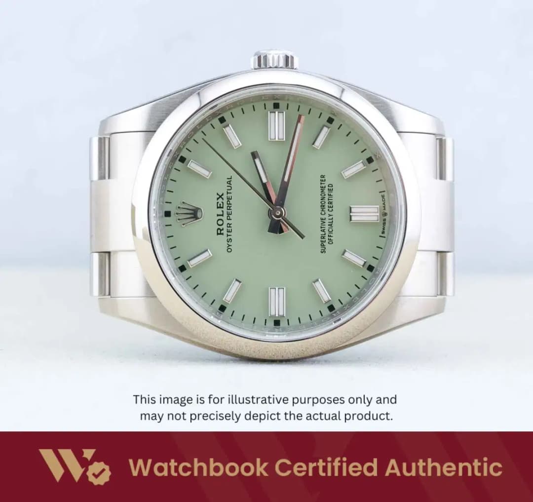 Rolex Oyster Perpetual 126000 Pistachio Oyster