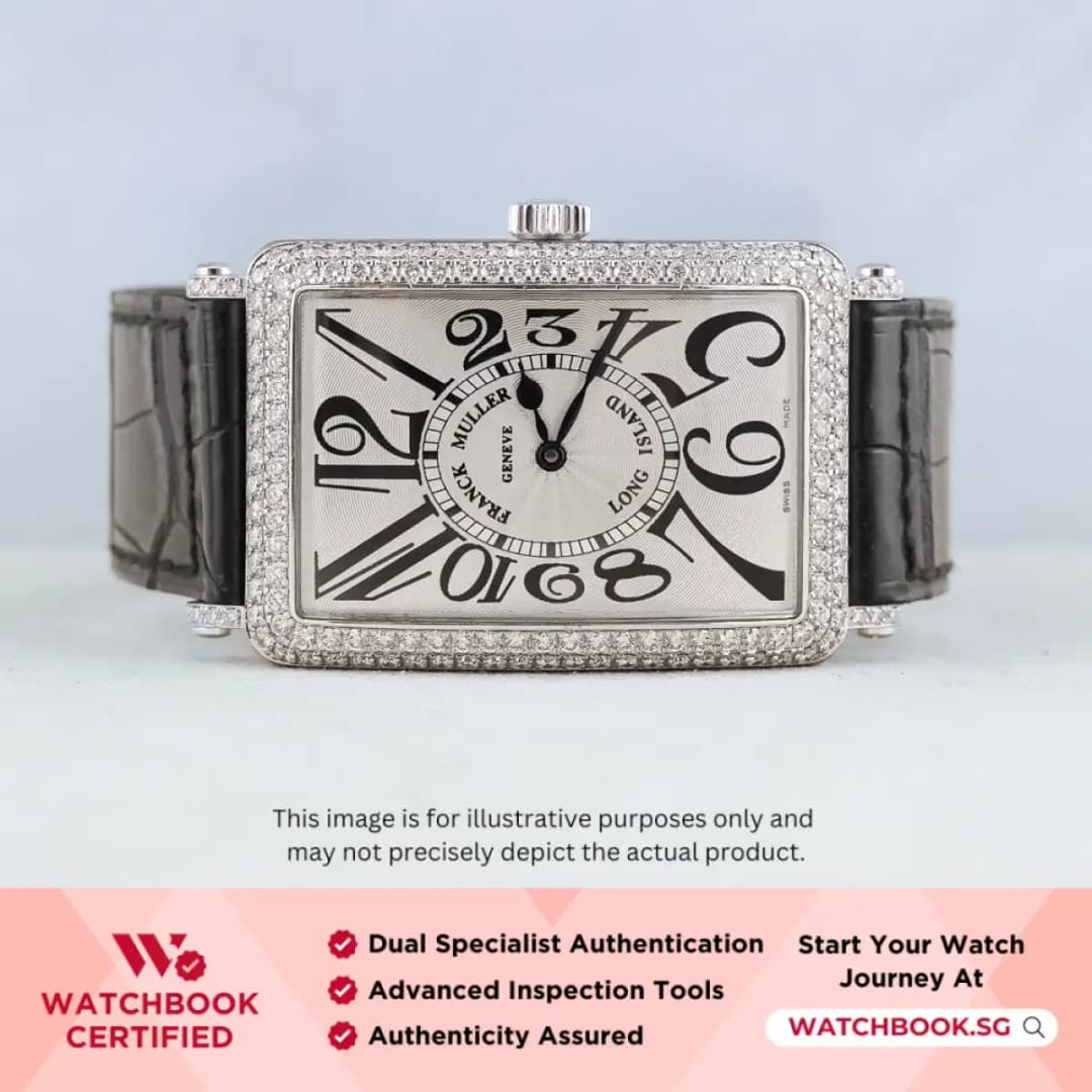 Franck Muller Long Island 1000 SC D OG Silver Roman