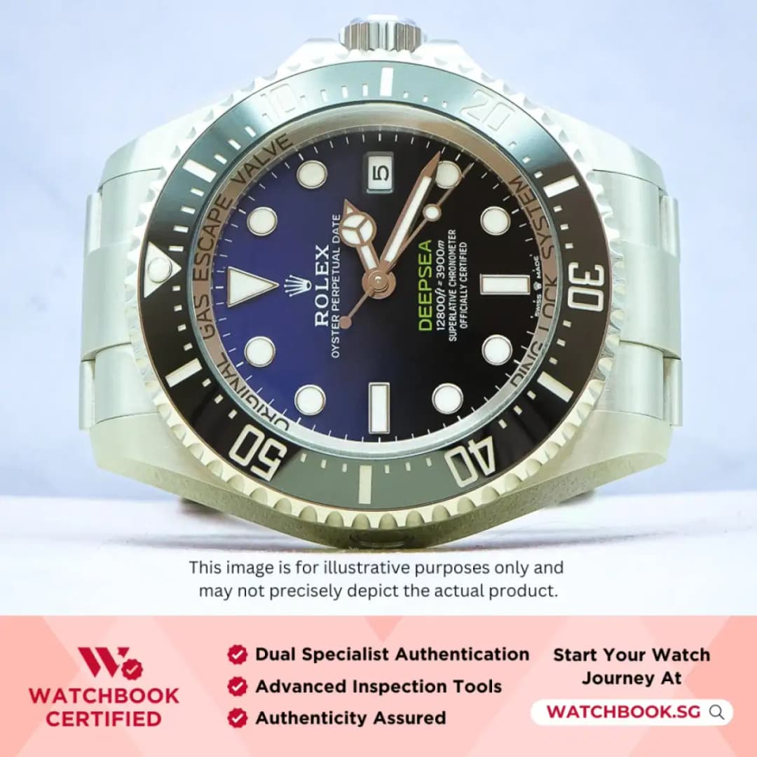 Rolex Sea Dweller Deepsea Mark II James Cameron 136660 Blue Oyster