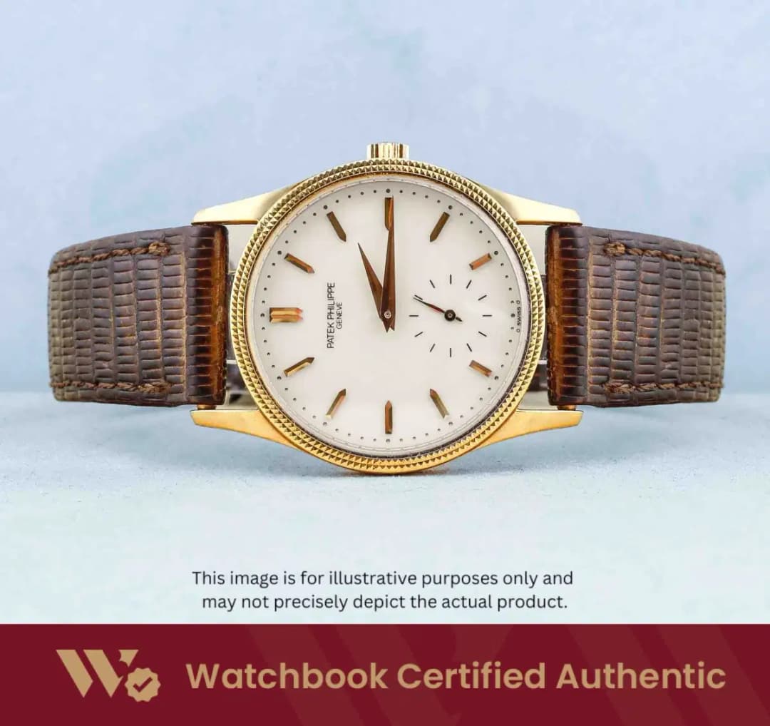 Patek Philippe Calatrava 3796DJ Cream w Gold Index
