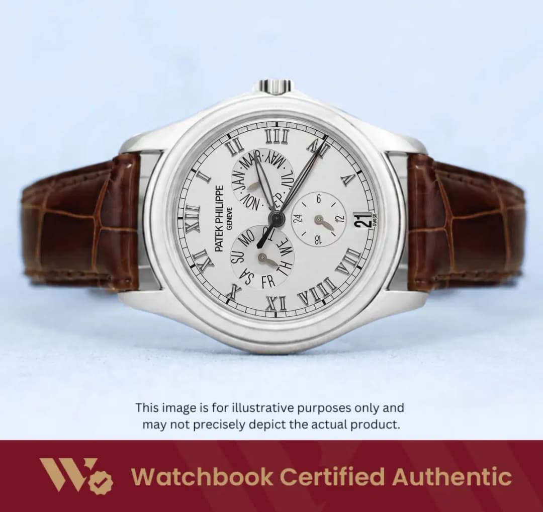 Patek Philippe Annual Calendar 5035G-039 Silver Roman