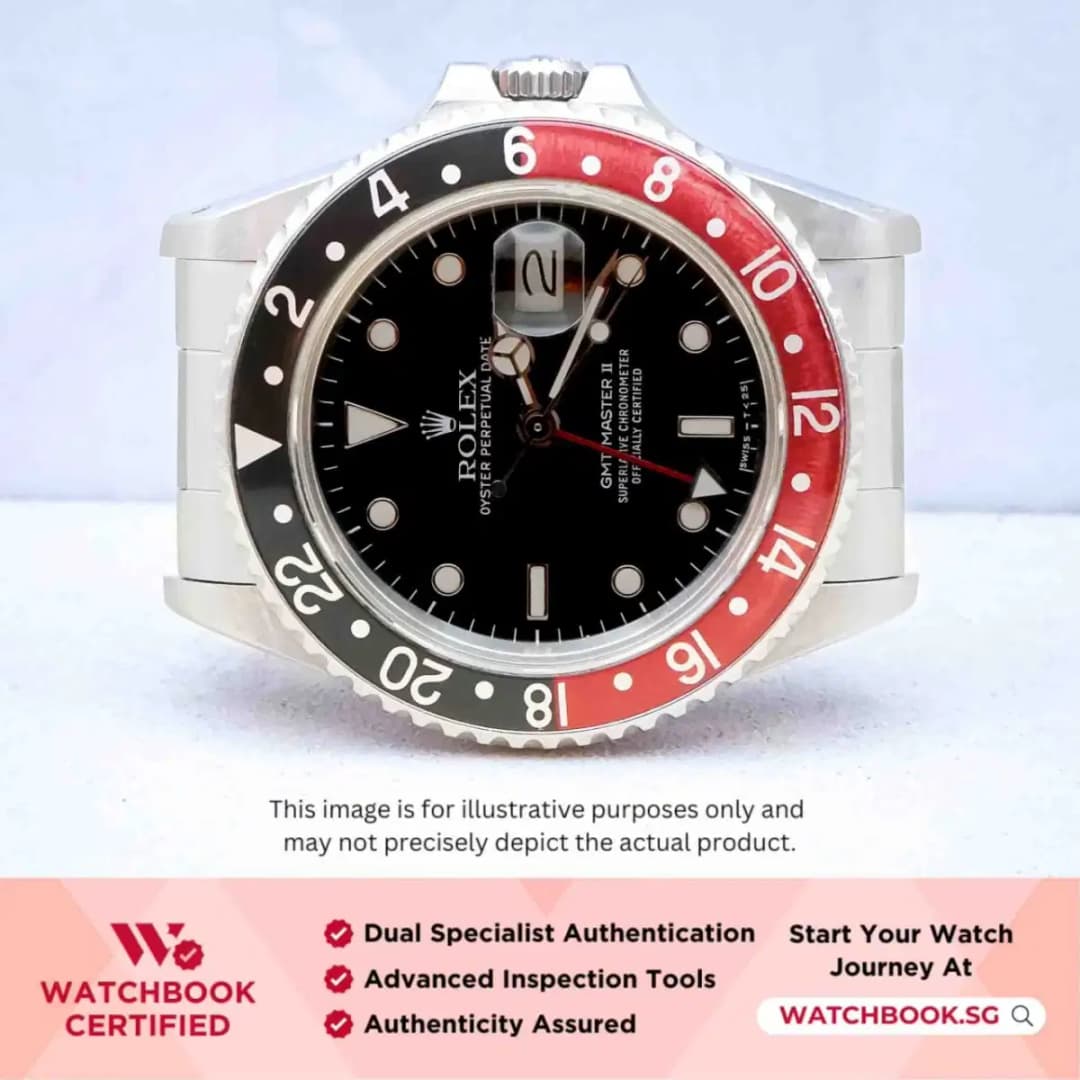 Rolex GMT Master II Fat Lady 16760 Black Oyster