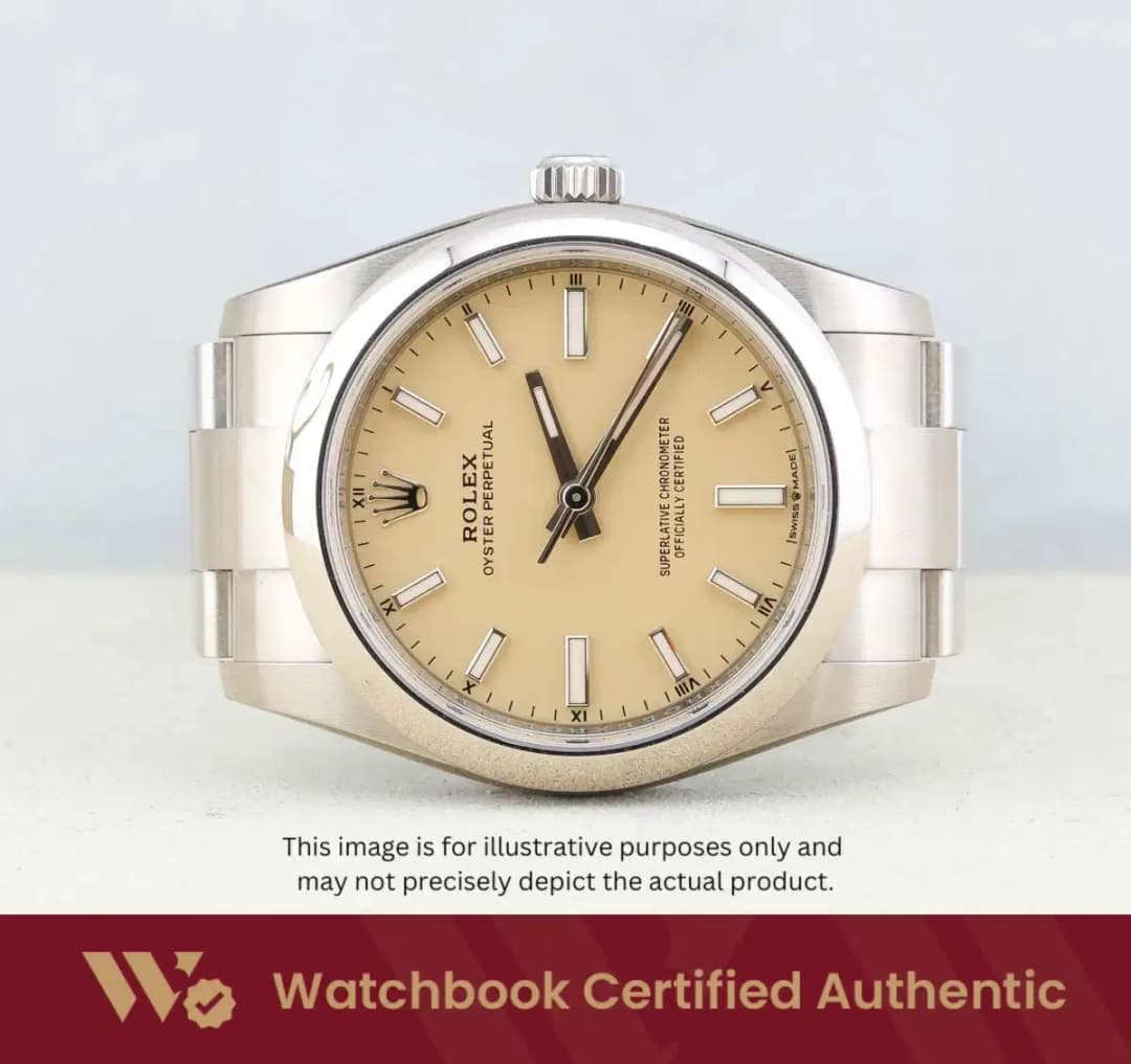 Rolex Oyster Perpetual 124200 Beige Oyster