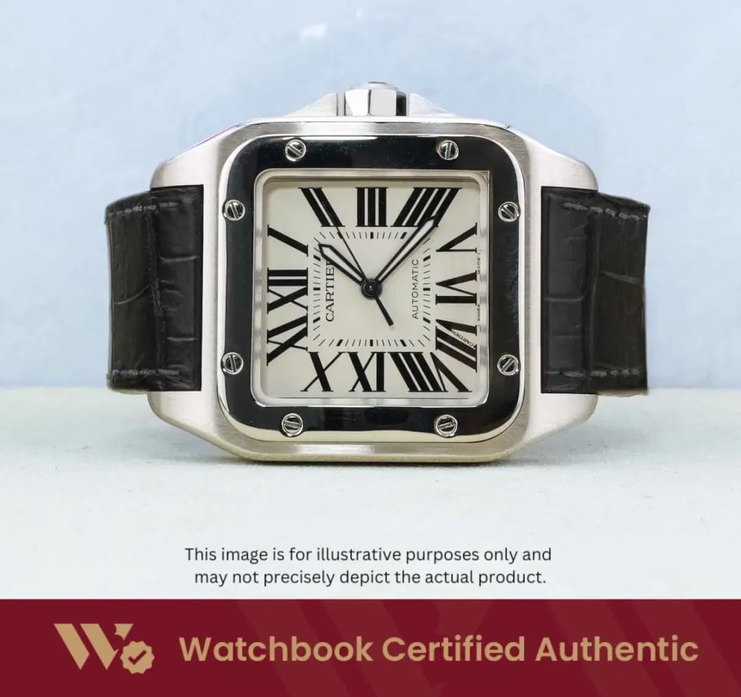 Cartier Santos 100 2656 W20073X8 White