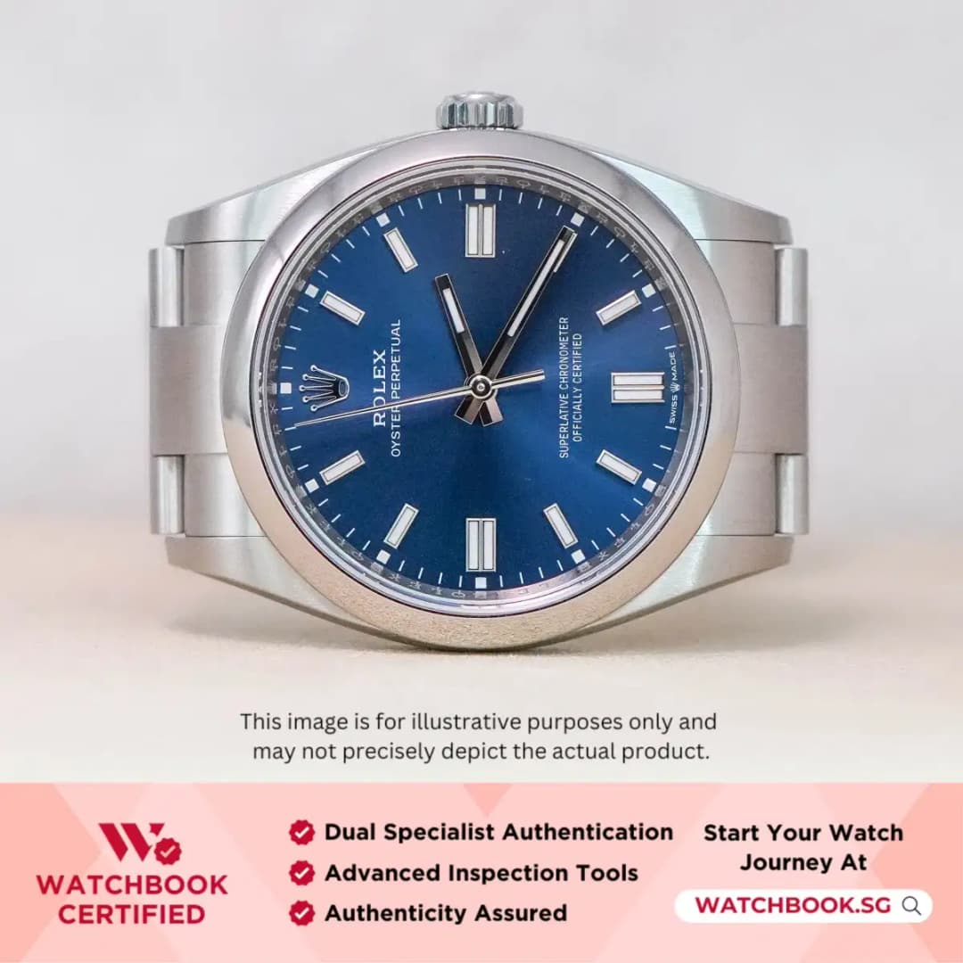 Rolex Oyster Perpetual 126000 Bright Blue