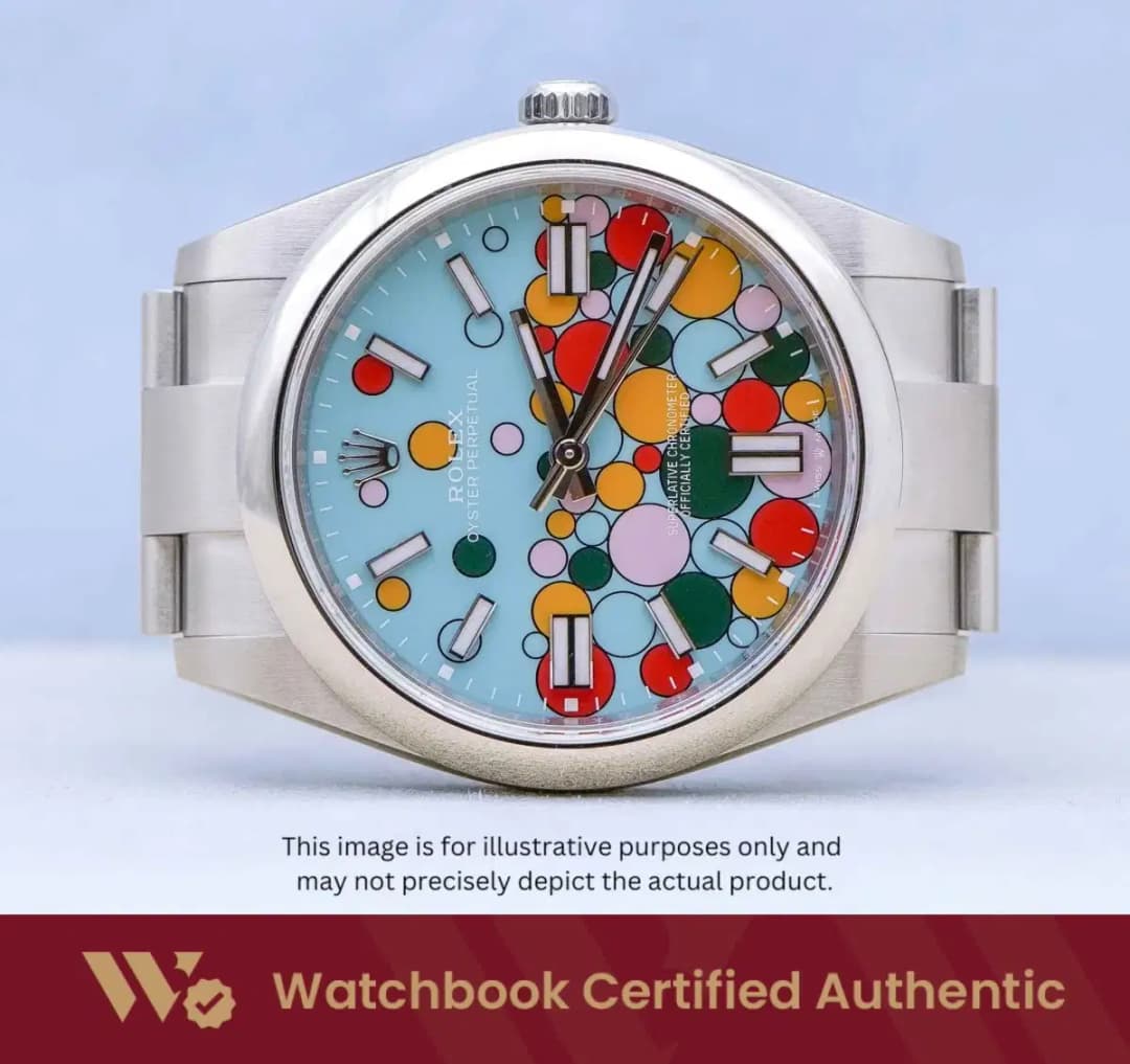 Rolex Oyster Perpetual 124300 Celebration Turquoise Oyster