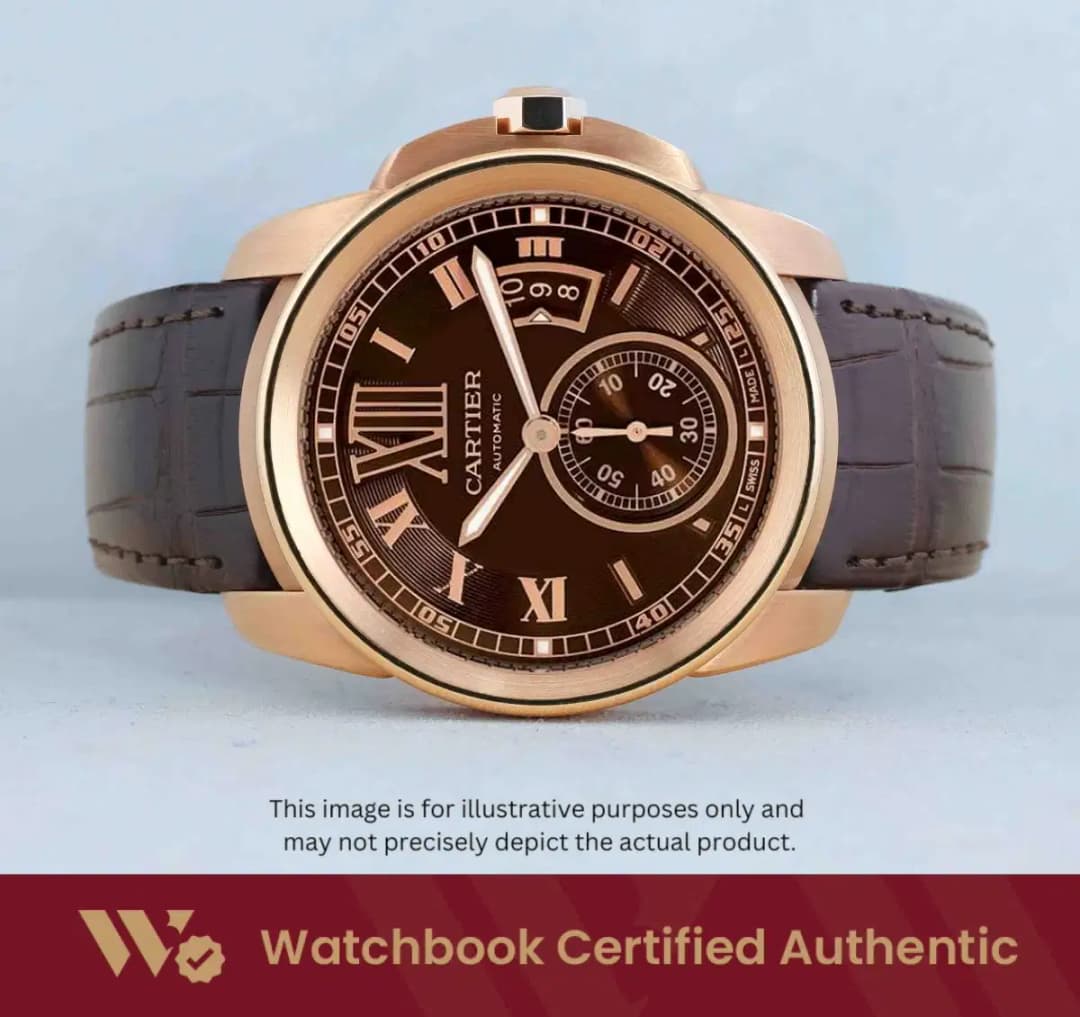 Cartier Calibre de Cartier W7100007 Brown w Roman
