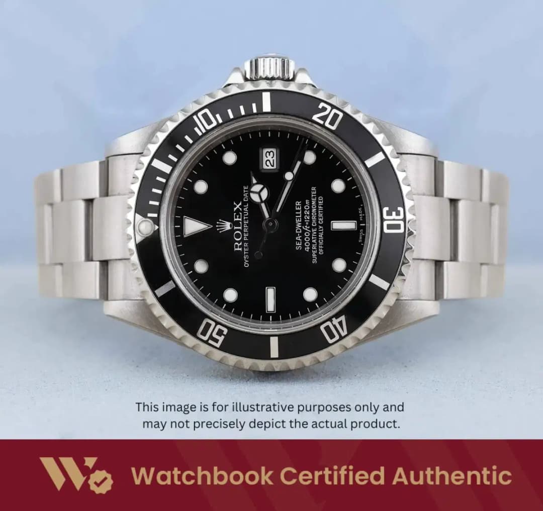 Rolex Sea Dweller 16600 Black Bracelet