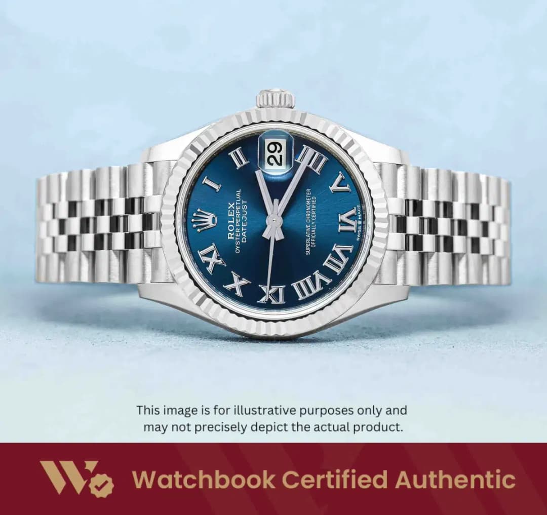 Roman Matrials Rolex Datejust 278274 Blue Roman Jubilee Singapore | Watchbook